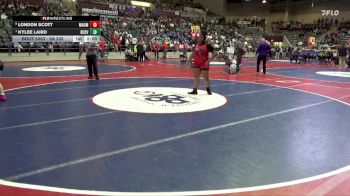 5A 235 lbs Quarterfinal - Kylee Laird, Russellville vs London Scott, MAUMELLE HIGH SCHOOL