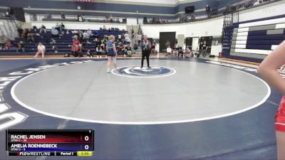 140 lbs Round 2 (4 Team) - Rachel Jensen, Utah 1 vs Amelia Roennebeck, Utah 2