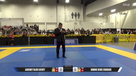 Simone Renee Goddard vs Aaremey Bliss Cathey 2025 World IBJJF Jiu-Jitsu No-Gi Championship