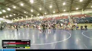 105 lbs Quarterfinal - Paisley Conway, Oregon vs Macie Anderson, Utah