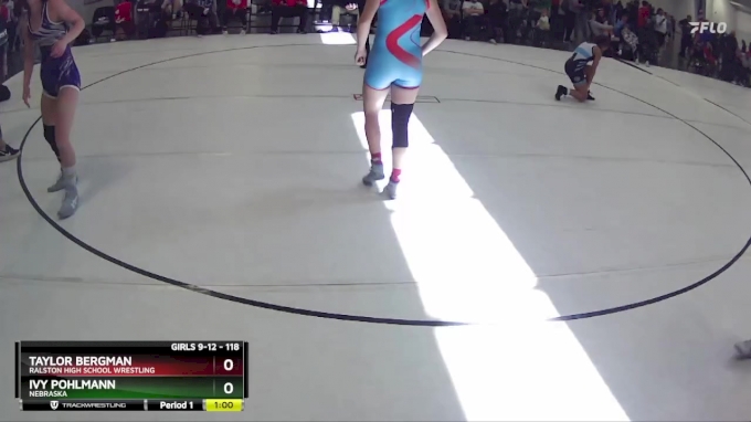 118 lbs Cons. Round 3 - Ivy Pohlmann, Nebraska vs Taylor Bergman ...