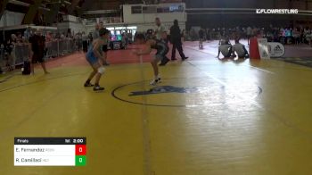 125 lbs Final - Ethan Fernandez, Rednose Wrestling School vs Rocco Camillaci, Hilton