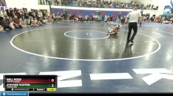 120 lbs Cons. Semi - Will Rossi, Coeur D Alene vs Stryker Huston, Timberlake