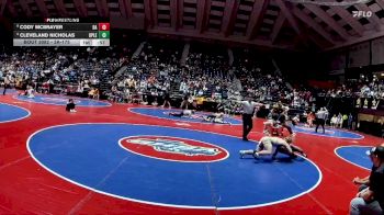 3A-175 lbs Champ. Round 1 - Cleveland Nicholas, Upson Lee vs Cody McBrayer, Dawson County