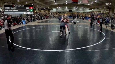 175 lbs Quarterfinals (8 Team) - Mason Lillard, Signal Mountain High School vs Hunter Roberts, Tullahoma High School