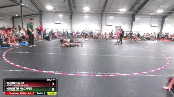 132 lbs Cons. Round 4 - Andre Mills, Genesis Wrestling Club vs Kenneth Macafee, Southern Wolves