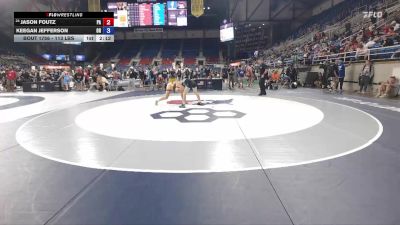113 lbs Cons. Rd Of 32 - Jason Foutz, PA vs Keegan Jefferson, OR