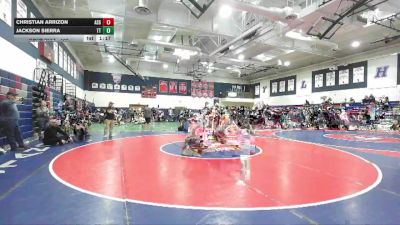 192 lbs 3rd Place Match - Christian Arrizon, ASG vs Jackson Sierra, Team Thunder
