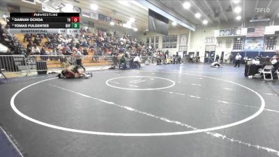 165 lbs Quarterfinal - Damian Ochoa, Trabuco Hills vs Tomas Fulgentes, Royal