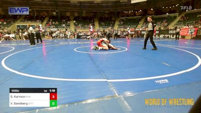 125 lbs Round Of 32 - Sully Karmon, Burnett Trained Wrestling vs Vance Sandberg, Standfast