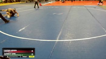 135 lbs Placement (4 Team) - Garrett Kirk, STMA (St. Michael/Albertville) vs Cayden Neisen, Little Falls