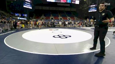 144 lbs Cons. Rd Of 64 - Frankie Nitti, IL vs Zackery Motzkus, WA