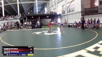 102 lbs Round 1 (8 Team) - Charlotte Nold, Illinois vs Reanna Spangler, Kansas