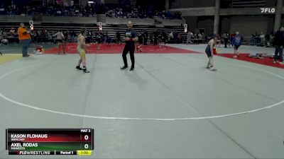 110 lbs 3rd Place Match - Kason Flohaug, WEM/JWP vs Axel Rodas, Minneota