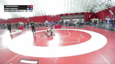 138 lbs Cons. Round 4 - Ivan Woodhull, Crass Trained vs Wyatt Sandoval, Askren Wrestling Academy