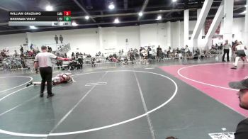 130 lbs Consi Of 8 #2 - William Graziano, Carlsbad Wr Ac vs Brennan Viray, Legends Of Gold LV