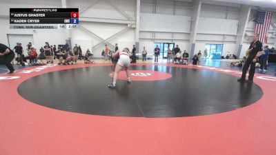 215 lbs Cons. Sub-quarters - Justus Ghaster vs Kaden Cryer, Cardinal Wrestling Club