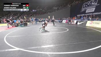 2A/1A Boys 113 Cons. Round 3 - Forrest Yarbrough, Mohawk Boys vs Everett Palanuk, Oakridge Boys