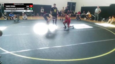 122/136 Round 1 - Braxton Myles Dominguez, Unaffiliated vs Jairo Donis, Legacy Elite Wrestling Club