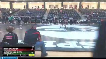 128 lbs Placement Matches (16 Team) - Kathryn Hall-Smith, Prosper (Girls) vs Nikki Gallagher, Euless Trinity (Girls)