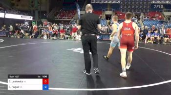 152 lbs Rnd Of 64 - Gage Losiewicz, Wisconsin vs Gavin Pogue, Oregon