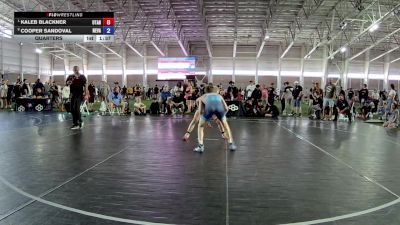 120 lbs Quarters - Kaleb Blackner, Utah vs Cooper Sandoval, Nevada