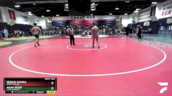 215 lbs Champ. Round 2 - Sergio Rivera, Desert Mirage vs Noah Bode, Vista Murrieta