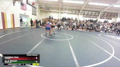 235 lbs Champ. Round 1 - Marrion Vega, Coolidge vs Ellie Bryant, Snowflake