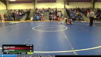 122 lbs Championship Bracket - Lane Potter, Glenrock vs Baylen Smith, Burns