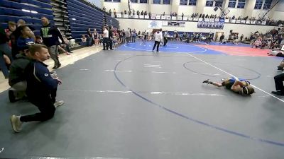 60 lbs Consi Of 4 - Buck Buchanan, Bentonville Wrestling Club vs Kayson Spears, Mountain Home Flyers