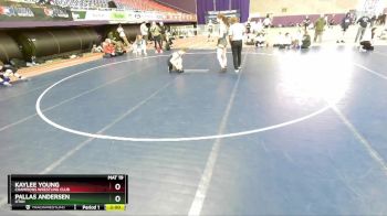 G109-116 lbs Round 2 - Pallas Andersen, Utah vs Kaylee Young, Champions Wrestling Club