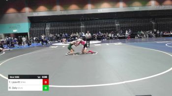 113 lbs Consi Of 32 #2 - Teagan Leavitt, Spanish Fork vs Romeo Daly, West Linn