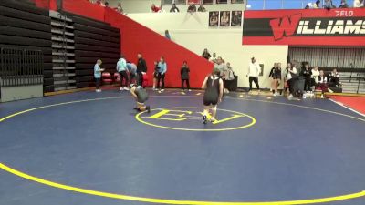 120 lbs Cons. Round 2 - Vianney Gonzalez, Ottumwa vs Nora Kelley, Fort Madison