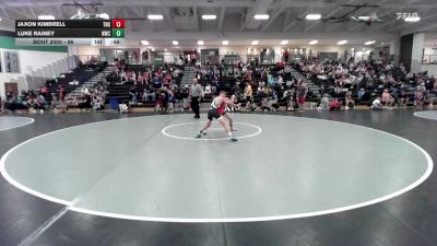 96 lbs Cons. Round 2 - Luke Rainey, Northland Wrestling Club vs Jaxon Kimbrell, Team North Stars