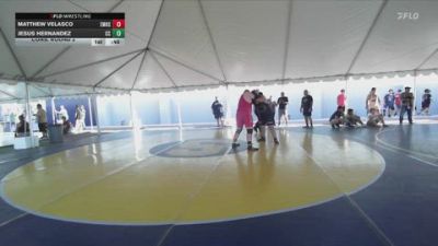 285 lbs Cons. Round 2 - Matthew Velasco, El Modena High School vs Jesus Hernandez, Centennial Corona