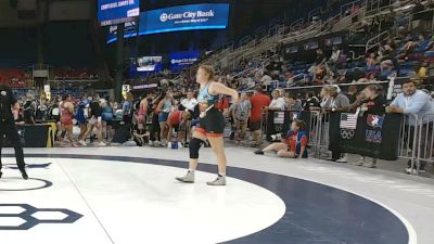 190 lbs Champ. Rd Of 32 - Kloe Knutson, Nebraska vs Ashley Hoffman, Pennsylvania