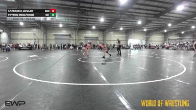 112 lbs Consi Of 16 #2 - Anastasia Zeigler, Smittys Barn vs Peyton MCELFRESH, Shelton Wrestling Academy
