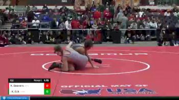 152 lbs Semifinal - Kelby Eck, Andale vs Keegan Beavers, Rose Hill