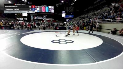 215 lbs Champ. Rd Of 64 - Brodie Purtle, MO vs Leimana Fager, UT