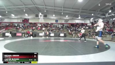 285 lbs Champ. Round 1 - Carter Blough, Grand Valley State vs Michael Gibson, Seton Hill