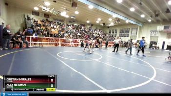 126 lbs Champ. Round 2 - Alex Newman, Servite vs Cristian Morales, Tesoro