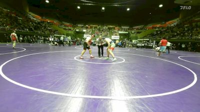 287 lbs Round Of 32 - Caleb Acevedo, Justin Garza vs Diego Nuno, Hanford