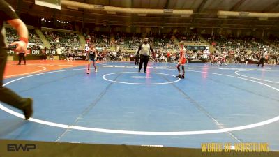 76 lbs Round Of 32 - Drake Lear, Fort Gibson Youth Wrestling vs Julian Lawrence, Steel Valley Renegades