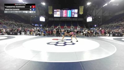 105 lbs Cons. Sub-rd Of 32 - Samantha Rodriguez, AZ vs Jenniyah Duarte, CA