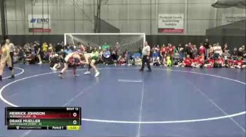 152 lbs Finals (8 Team) - Merrick Johnson, Nebraska Silver vs Drake Mueller, South Dakota Storm
