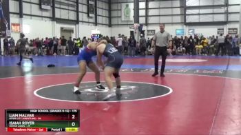 175 lbs Champ. Round 1 - Isaiah Royer, Ocean Lakes vs Liam Malvar, River City Wrestling