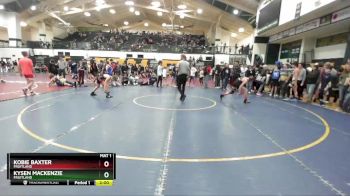 100 lbs 1st Place Match - Kysen Mackenzie, Fruitland vs Kobie Baxter, Fruitland