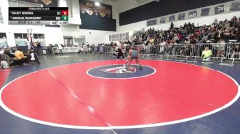 100 lbs Quarterfinal - Riley Rivera, Elsinore vs Abigail Marquez, Marina