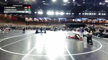 138 lbs Cons. Round 2 - Collin Denny, Oak Mountain vs Harris Holley, Cook