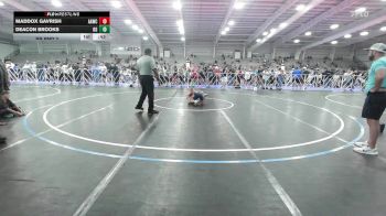 75 lbs Rr Rnd 2 - Maddox Gavrish, All-American Wrestling Club Blue vs Deacon Brooks, Ohio Gold